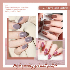 JODSONE matte top coat for a chic non-glossy look.