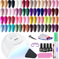 JODSONE ribbon glitter gel nail polish set for shimmering home manicures