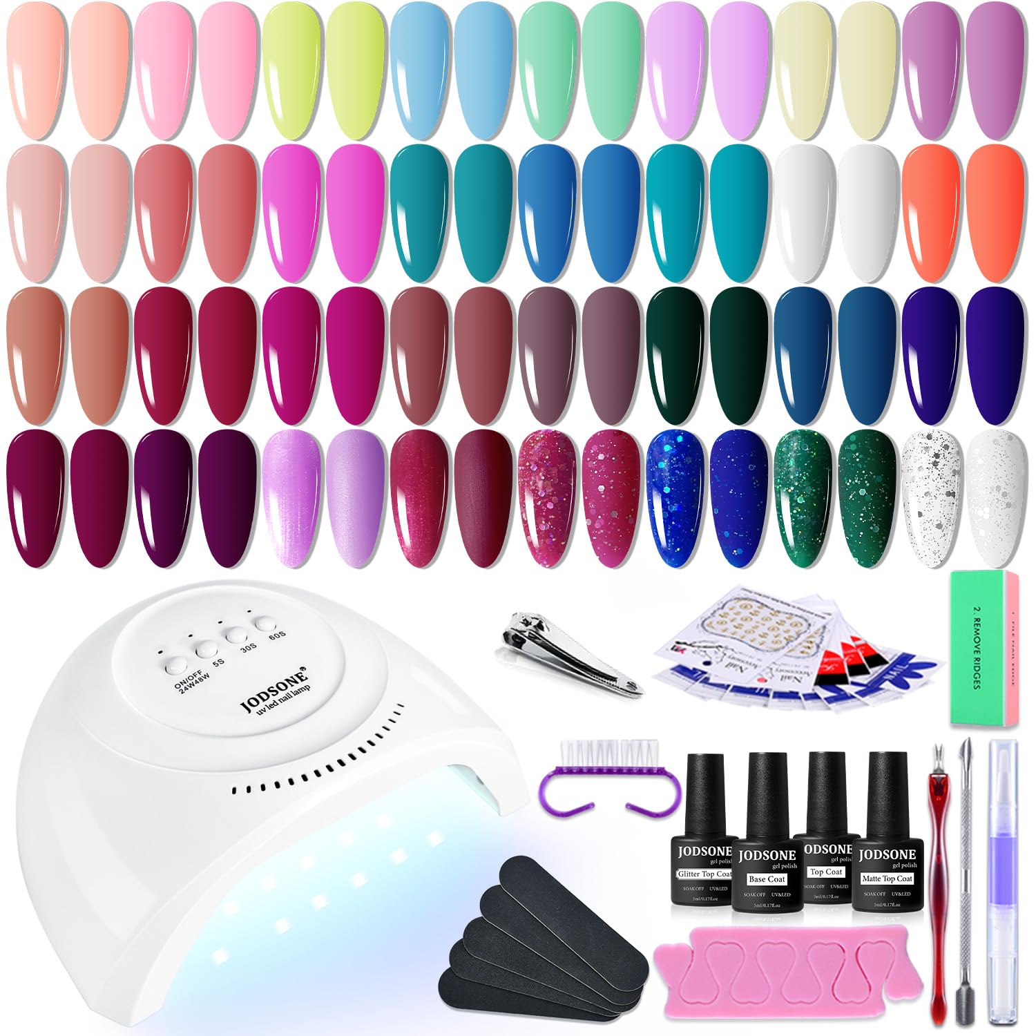 JODSONE smart nail lamp for fast, even curing on nails