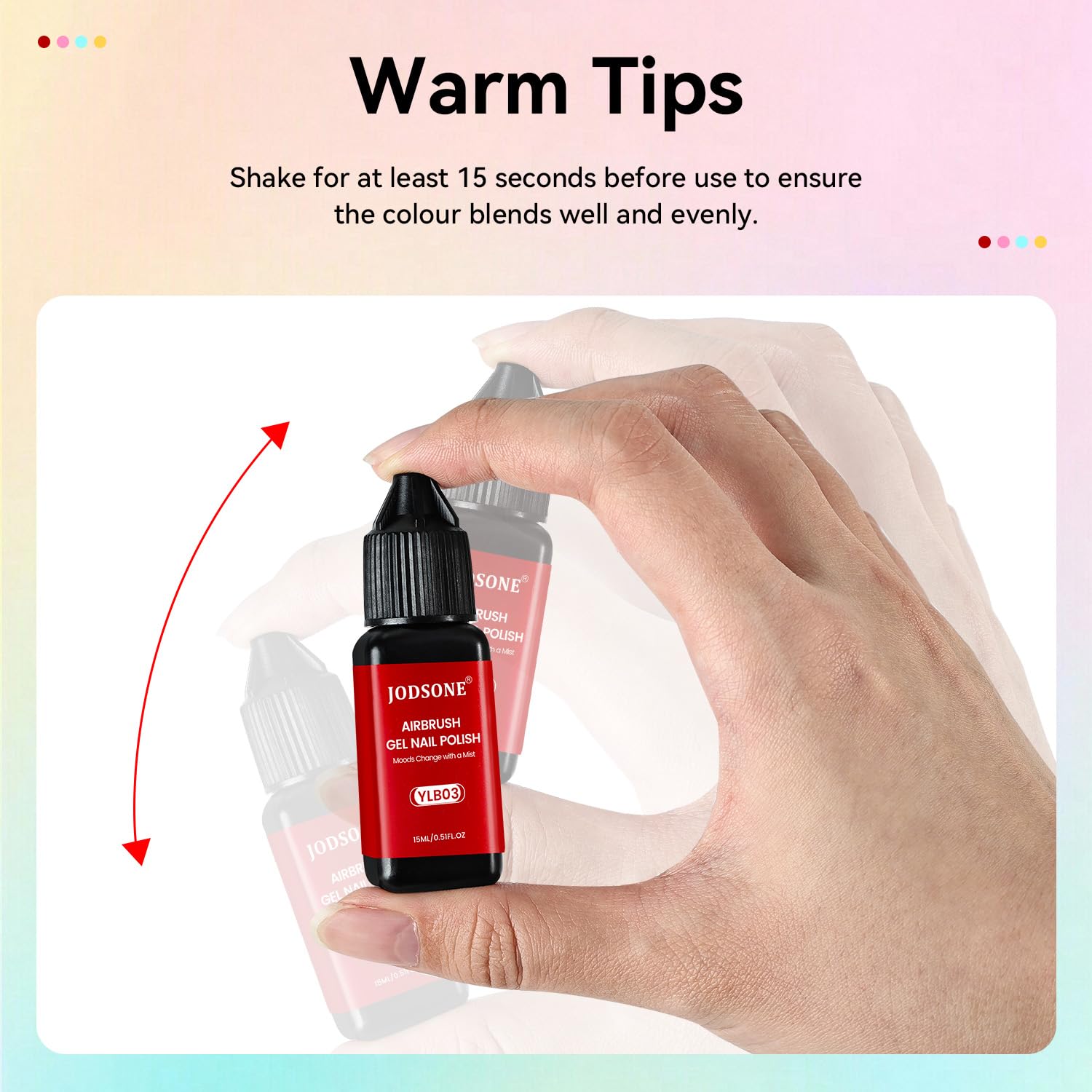 JODSONE top coat guidance for longer-lasting, durable nails after curing