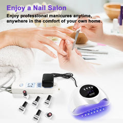 JODSONE U-V LED Nail Lamp control panel offers versatile timer options