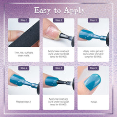JODSONE color bottles arranged neatly for easy color picking