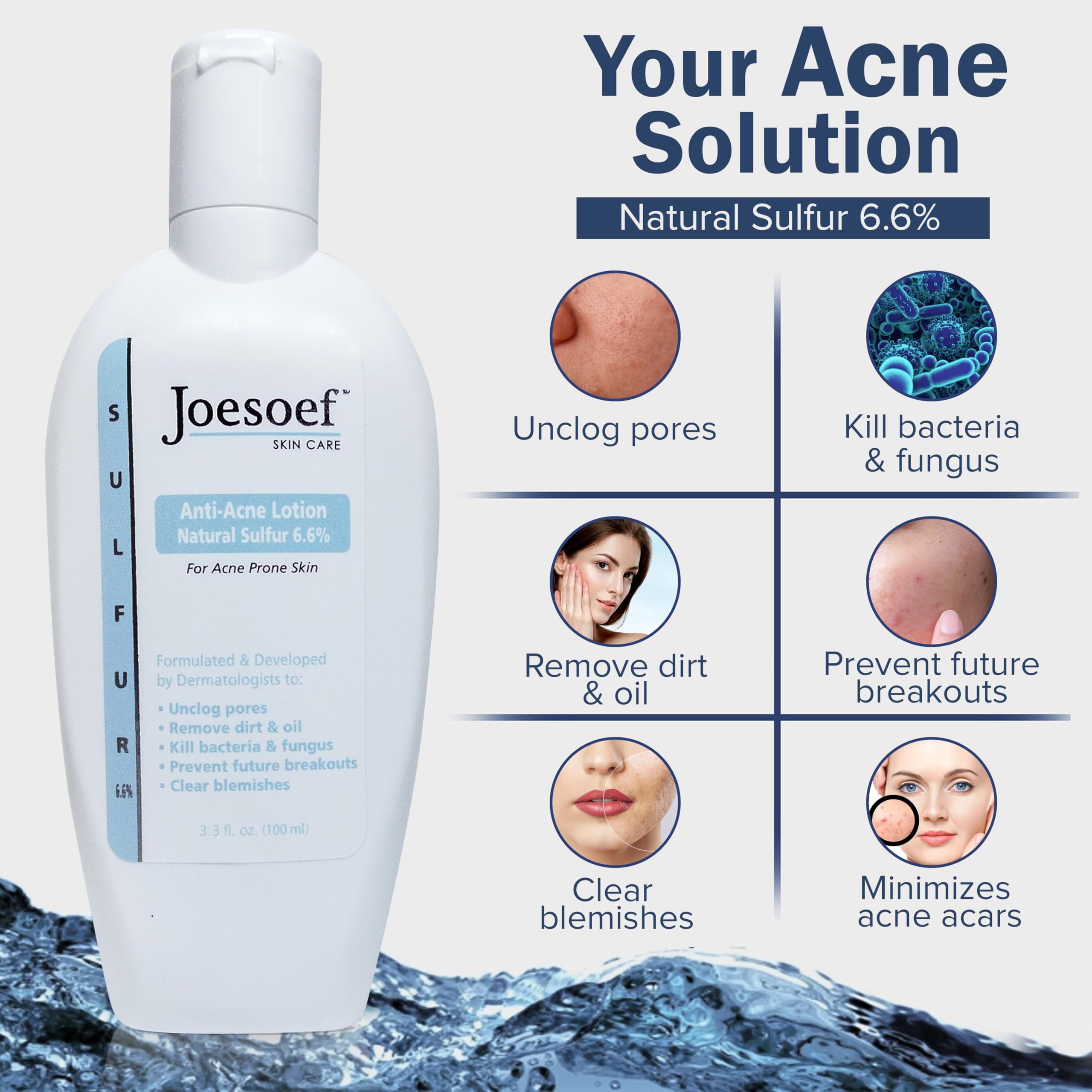 JOESOEF SKIN CARE 2-pack packaging on display