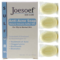 JOESOEF SKIN CARE sulfur soap display on shelf