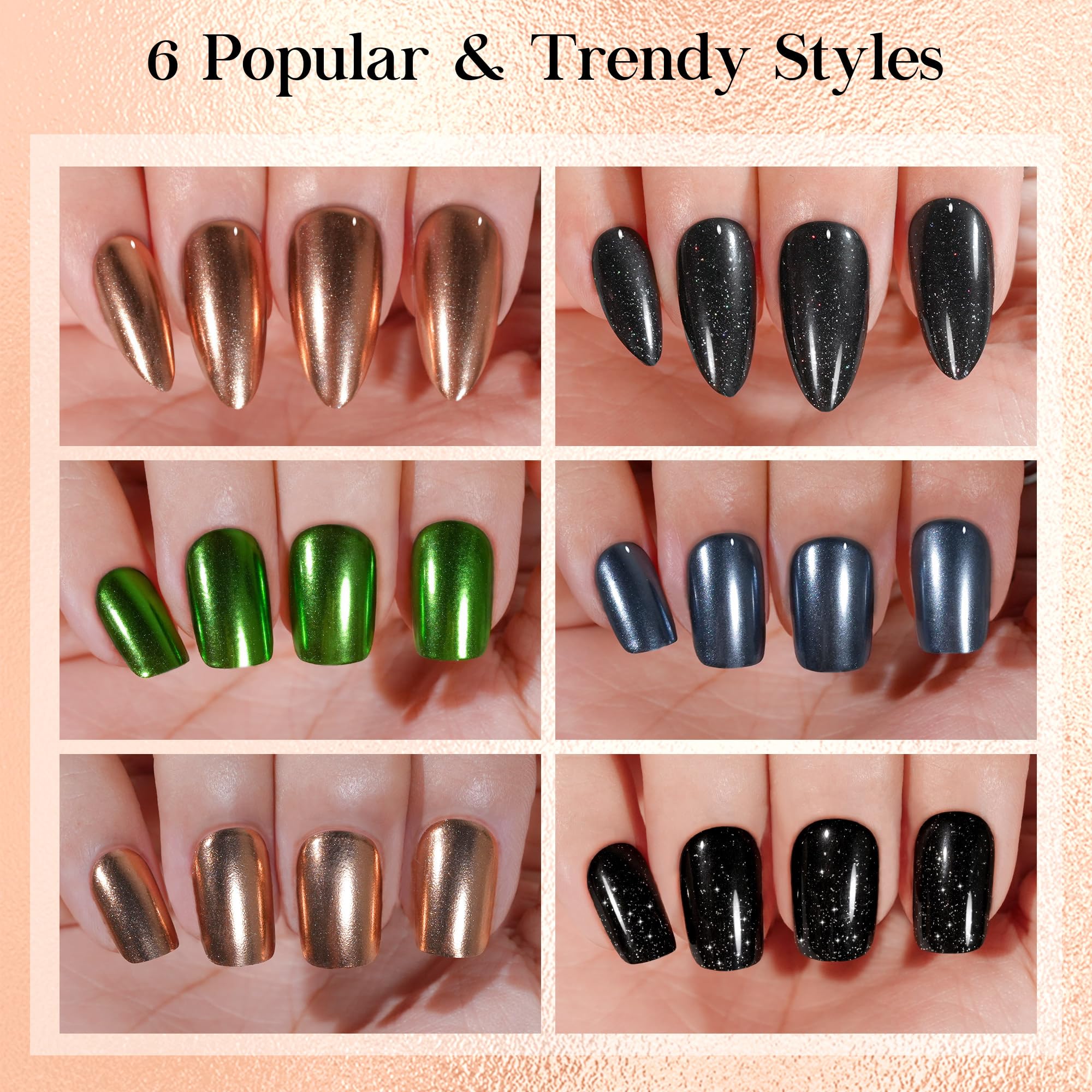 Jofay Fashion holographic nails pack adds subtle sparkle for everyday glam