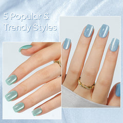 Jofay Fashion natural-fit nail tips offering comfortable seamless look.