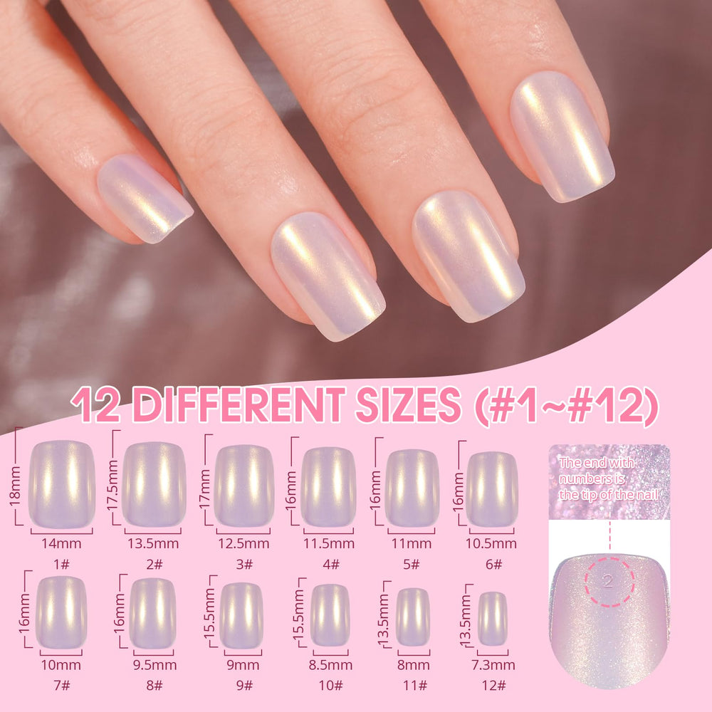 Jofay Fashion reusable nails let you switch looks without drying time.