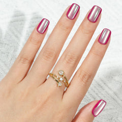 Soft gel nails by Jofay Fashion offer flexible wear and gentle feel.