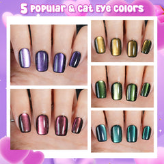 Jofay Fashion soft gel nails provide flexible wear and seamless cuticle line.