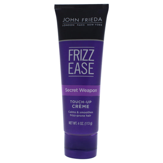 John Frieda Frizz-Ease Secret Weapon Creme tube front view for quick smoothing touch-ups