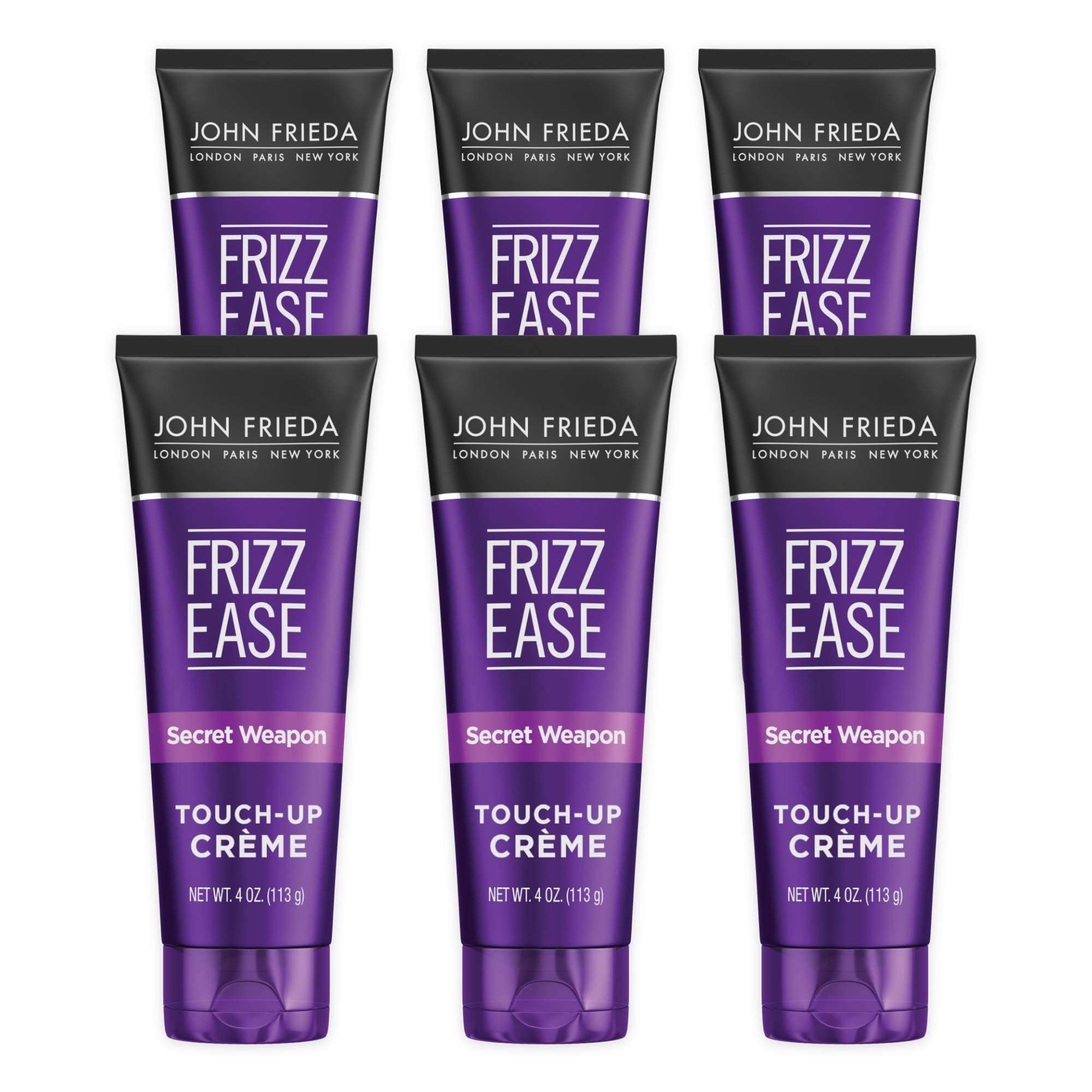 John Frieda Frizz Ease Secret Weapon Touch-Up Creme bottle for on-the-go frizz control