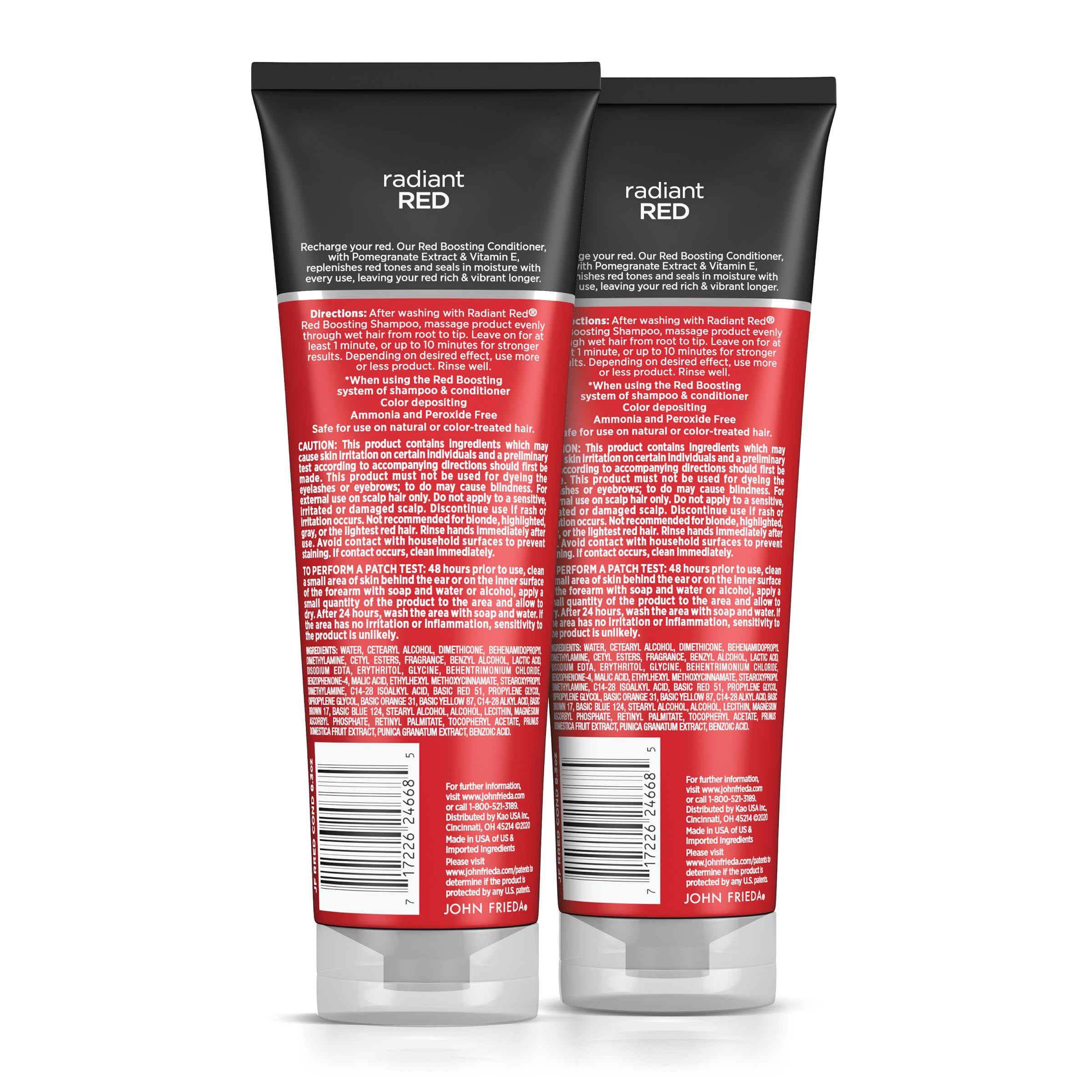 Suitable for all red shades, natural or color-treated.