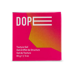 Johnny B. Dope Texture Gel mold-friendly hold for both straight and curly hair.