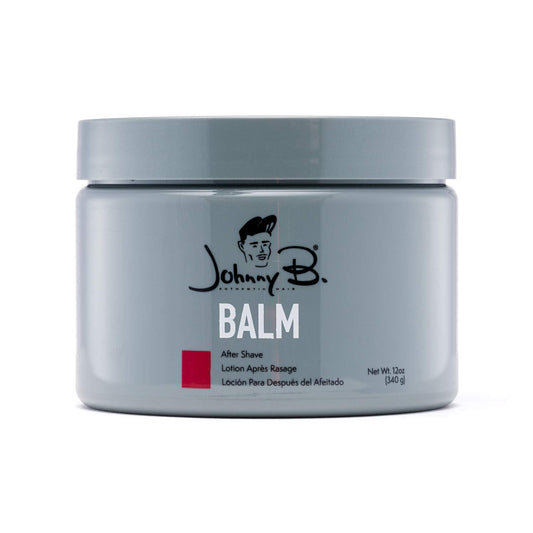 Johnny B. Professional Balm After Shave bottle ready for post-shave care promotes soothing skin