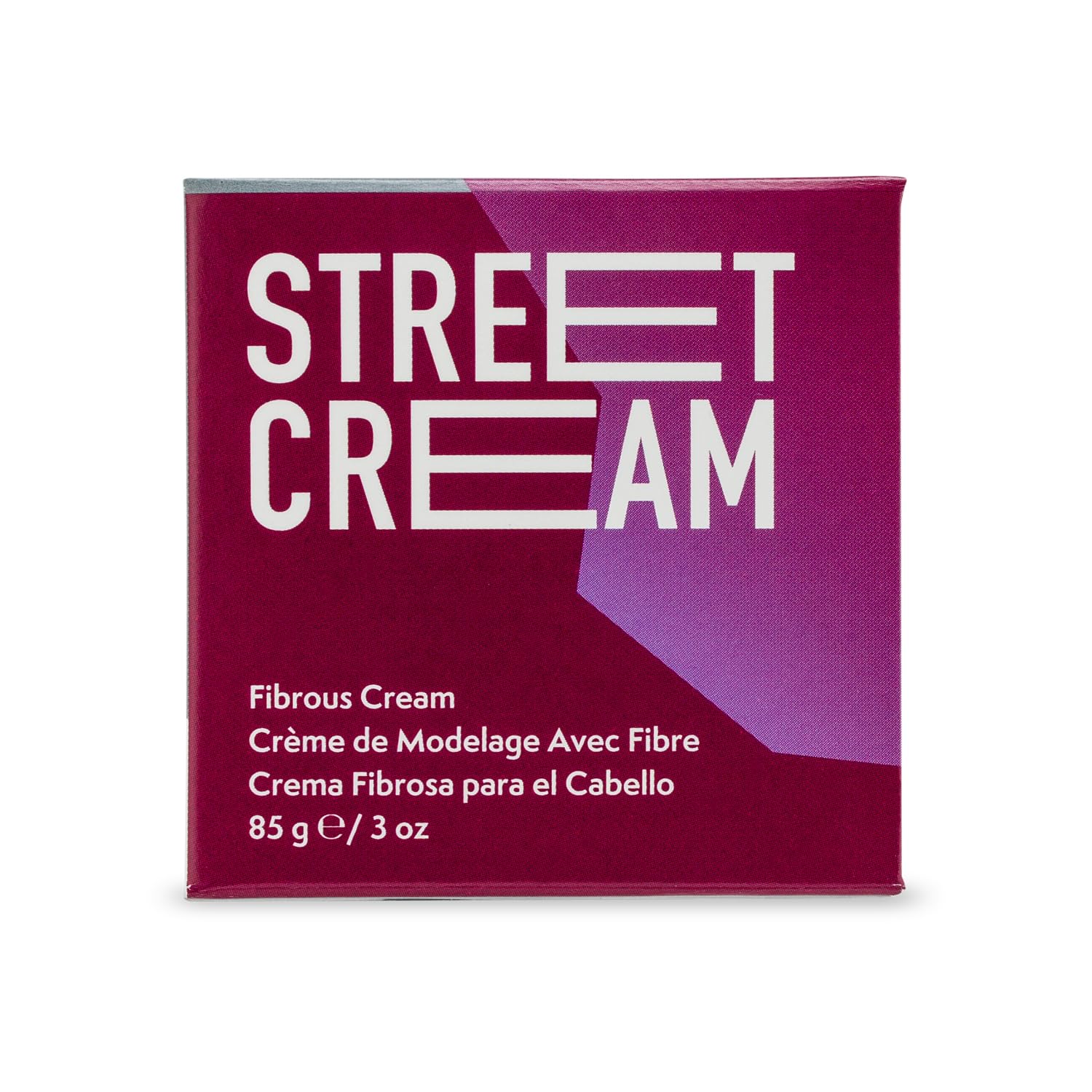Johnny B. Street Cream achieves a matte finish on fine hair.
