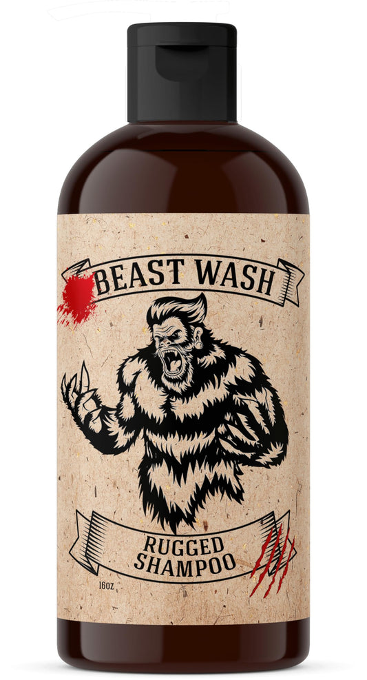 Johnny Slicks Beast Shampoo bottle for daily cleansing