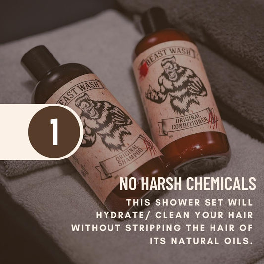 Johnny Slicks Hair Cleaning Kit conditioner bottle supports smooth, manageable hair with hydrating ingredients.