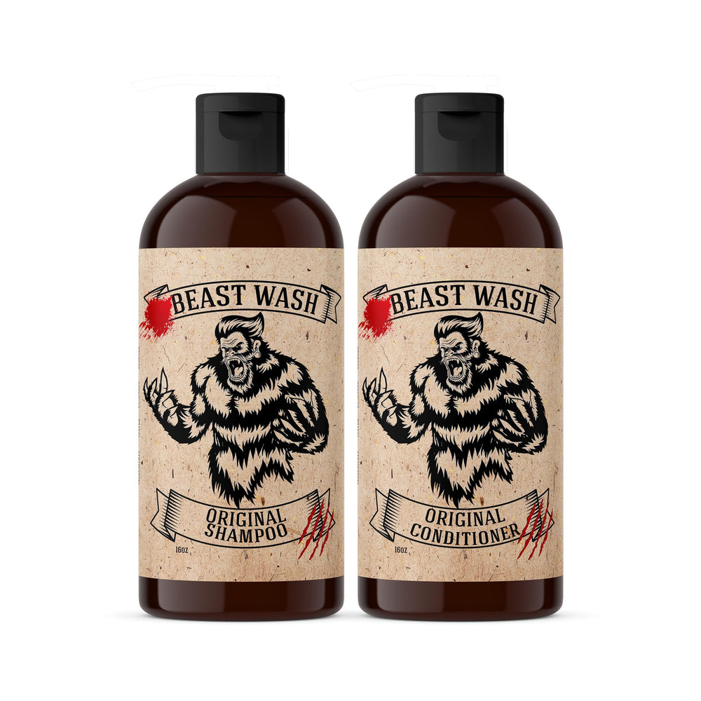 Johnny Slicks Hair Cleaning Kit shampoo bottle for daily cleansing with a refreshing scent.