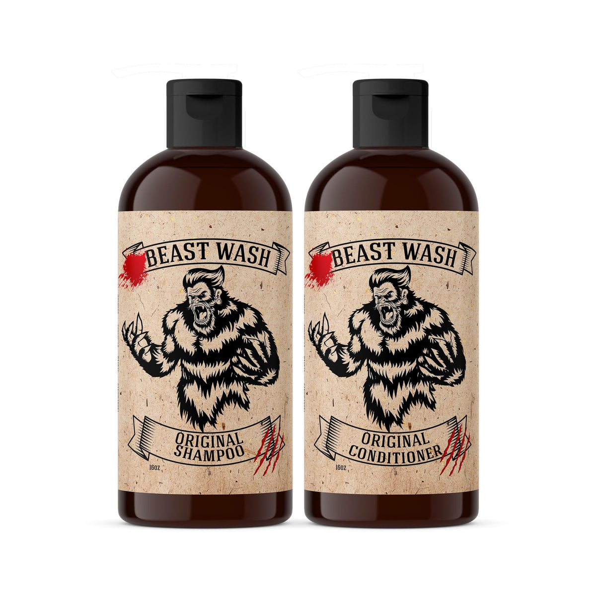 Johnny Slicks Hair Cleaning Kit shampoo bottle for daily cleansing with a refreshing scent.