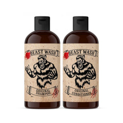Johnny Slicks Hair Cleaning Kit shampoo bottle for daily cleansing with a refreshing scent.