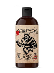 Johnny Slicks Shampoo original scent bottle displaying the masculine aroma and clean formula