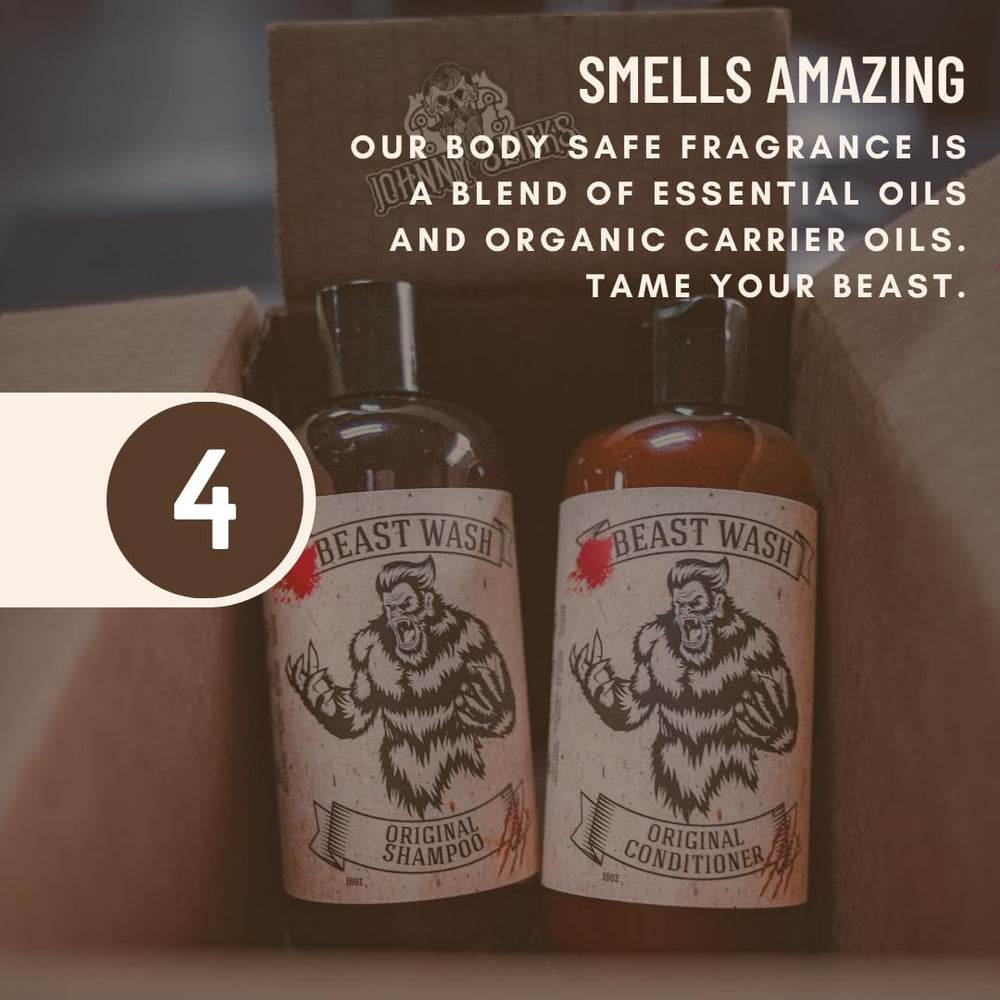 Johnny Slicks Shampoo USA-made label showcases veteran-owned craftsmanship and quality ingredients