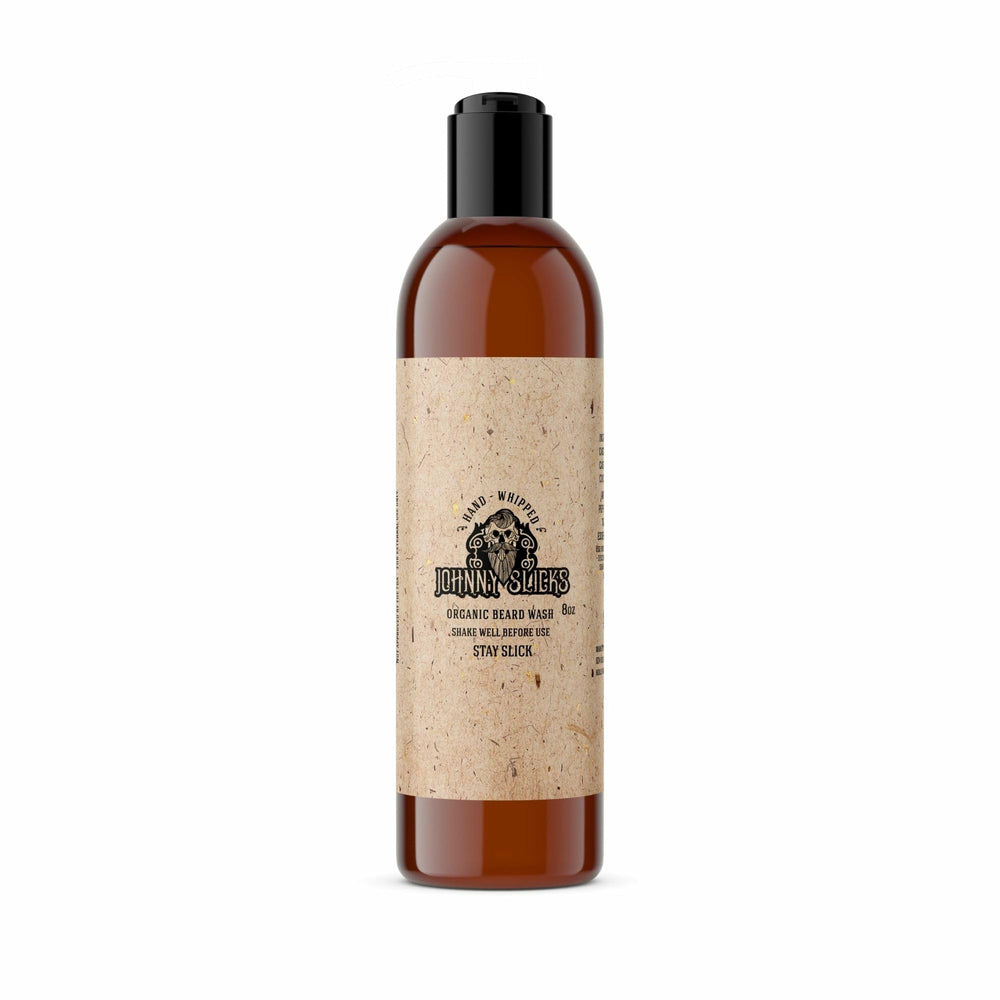 Johnny Slicks thinning hair kit tea tree ingredients close-up highlighting scalp soothing properties