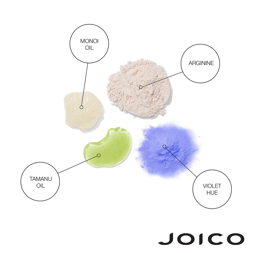 Joico Blonde Life conditioner slip-detangle promotes smooth combing