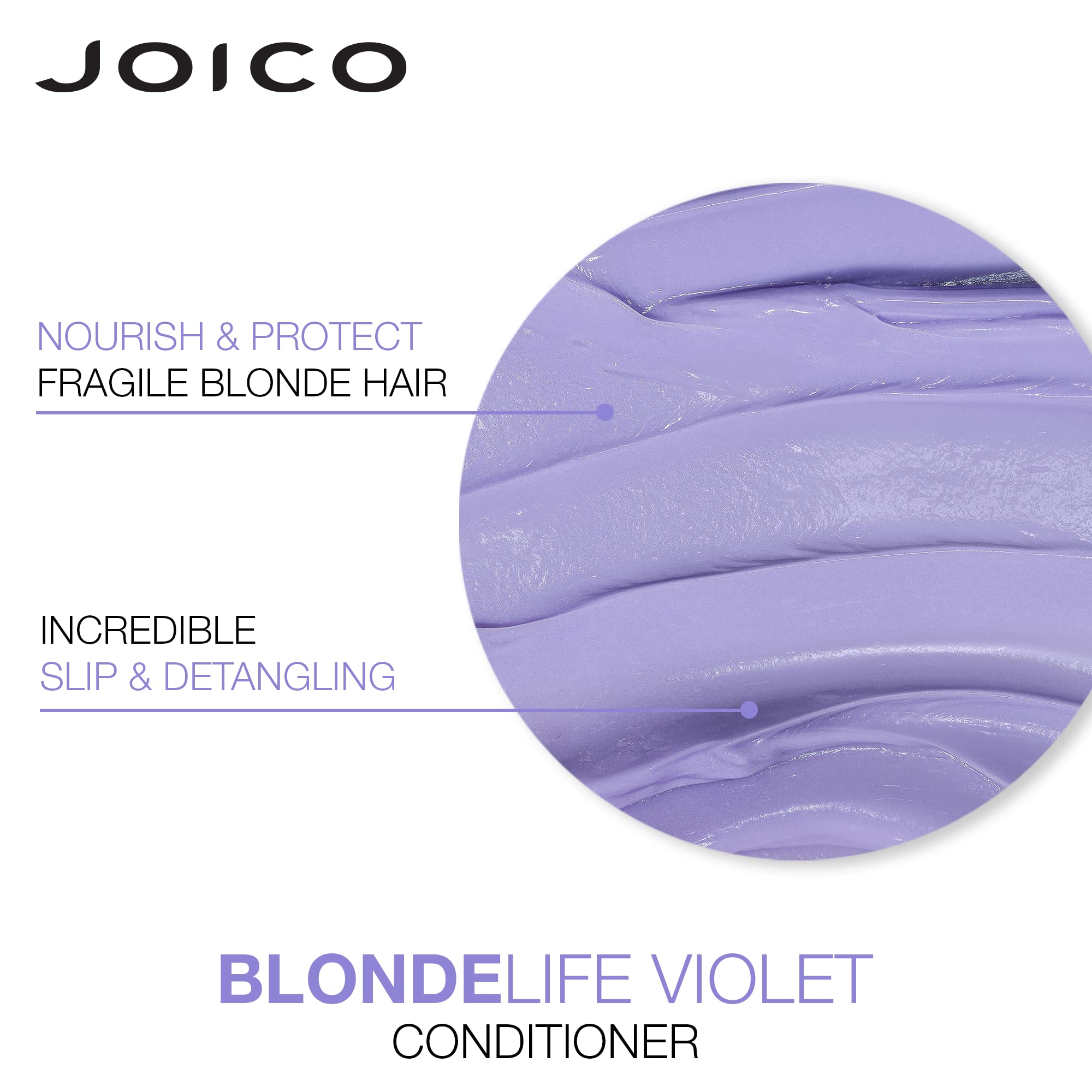 Joico Blonde Life hair shine after treatment