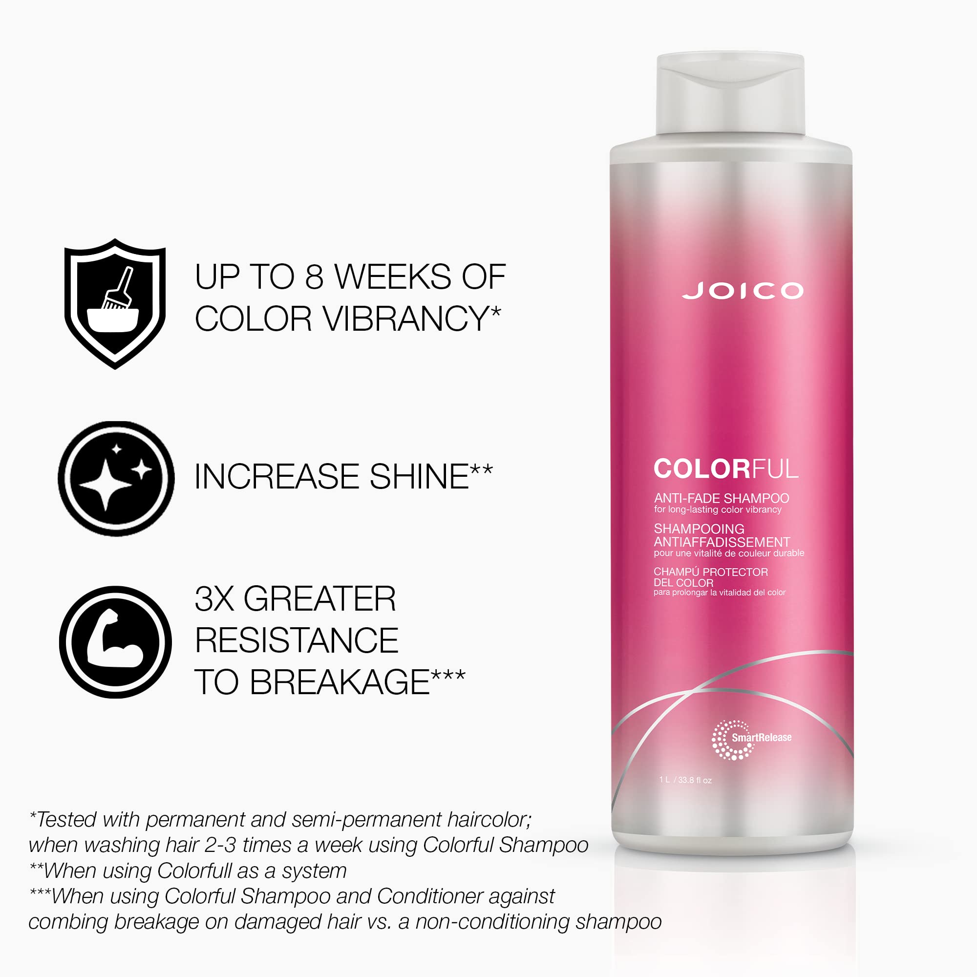 Joico Color Endure conditioner bottle emphasizing hydration and color protection.