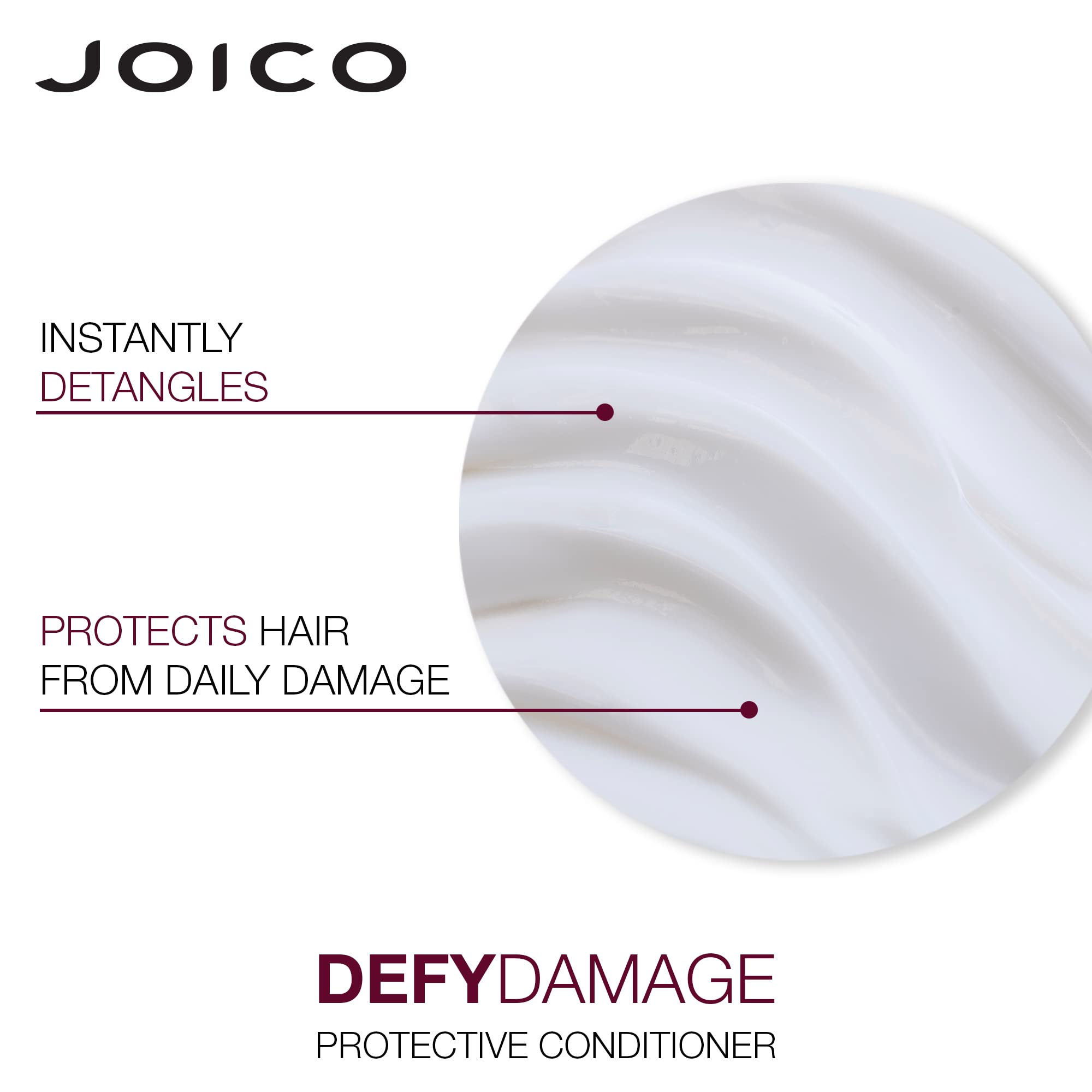 Joico Defy Damage color protection emphasis on packaging.