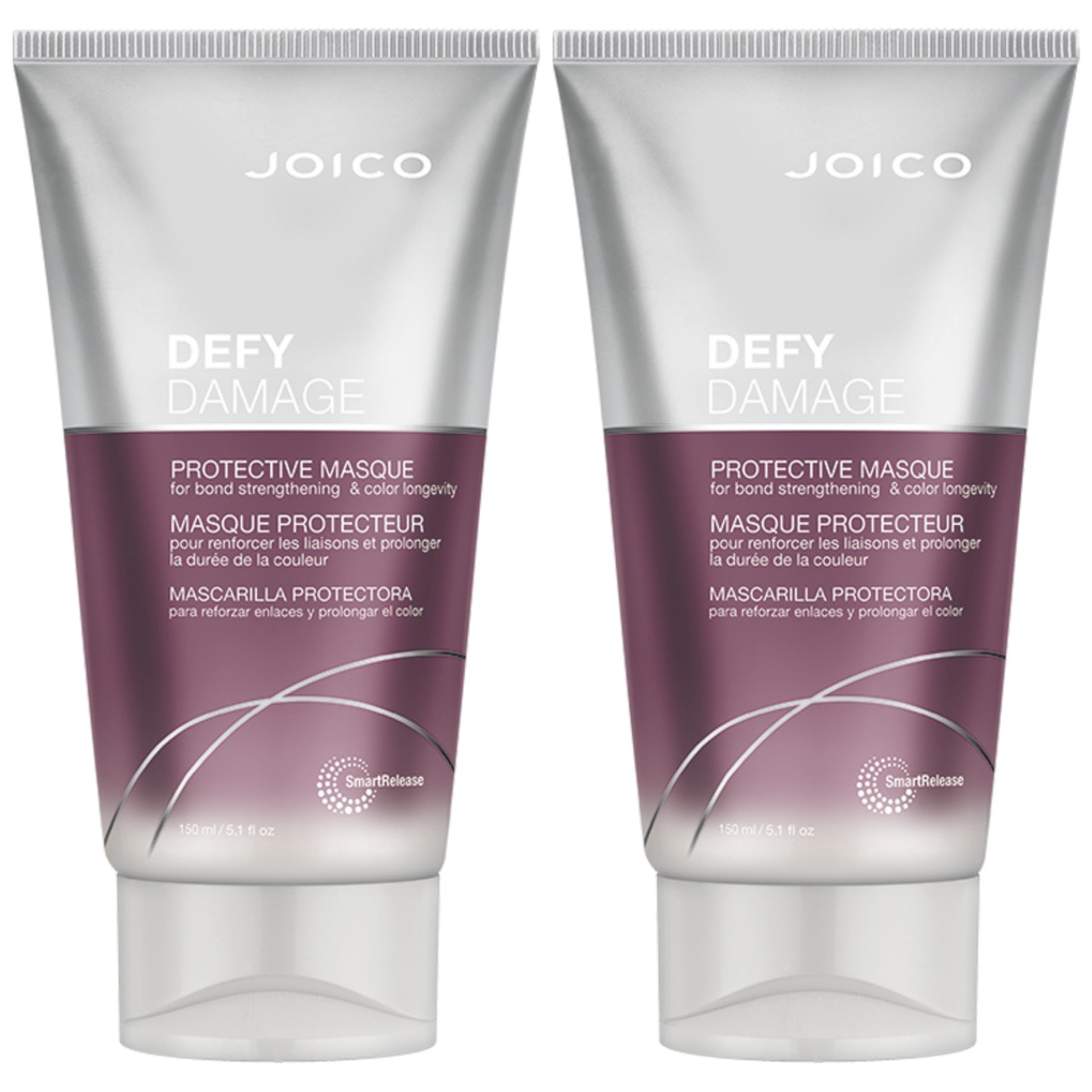 Joico Defy Damage Masque front view, bond-strength boost for color-treated hair