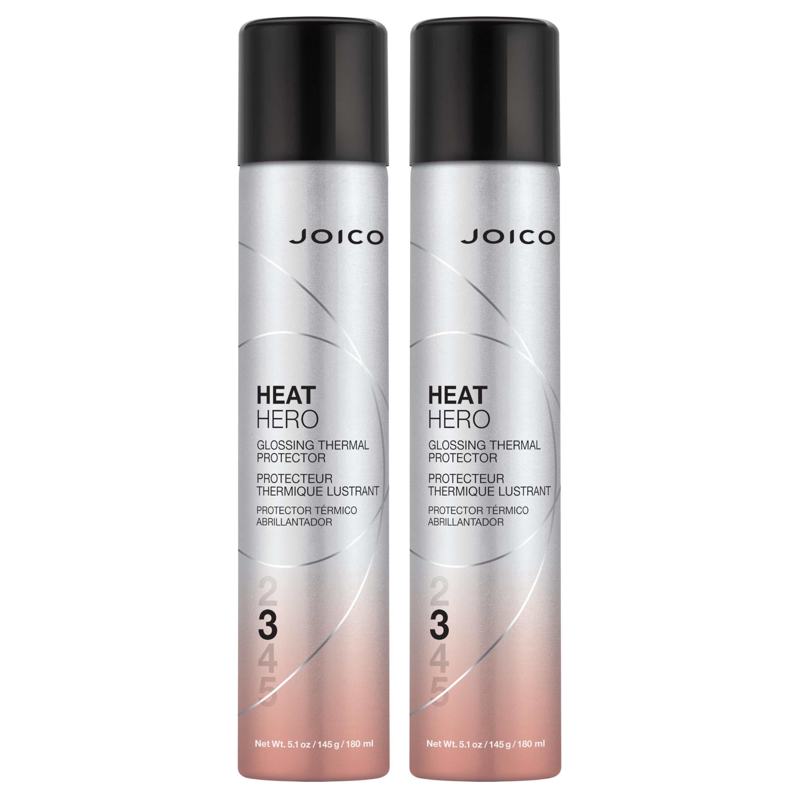 Joico Heat Hero bottle pour for easy, controlled protective application.