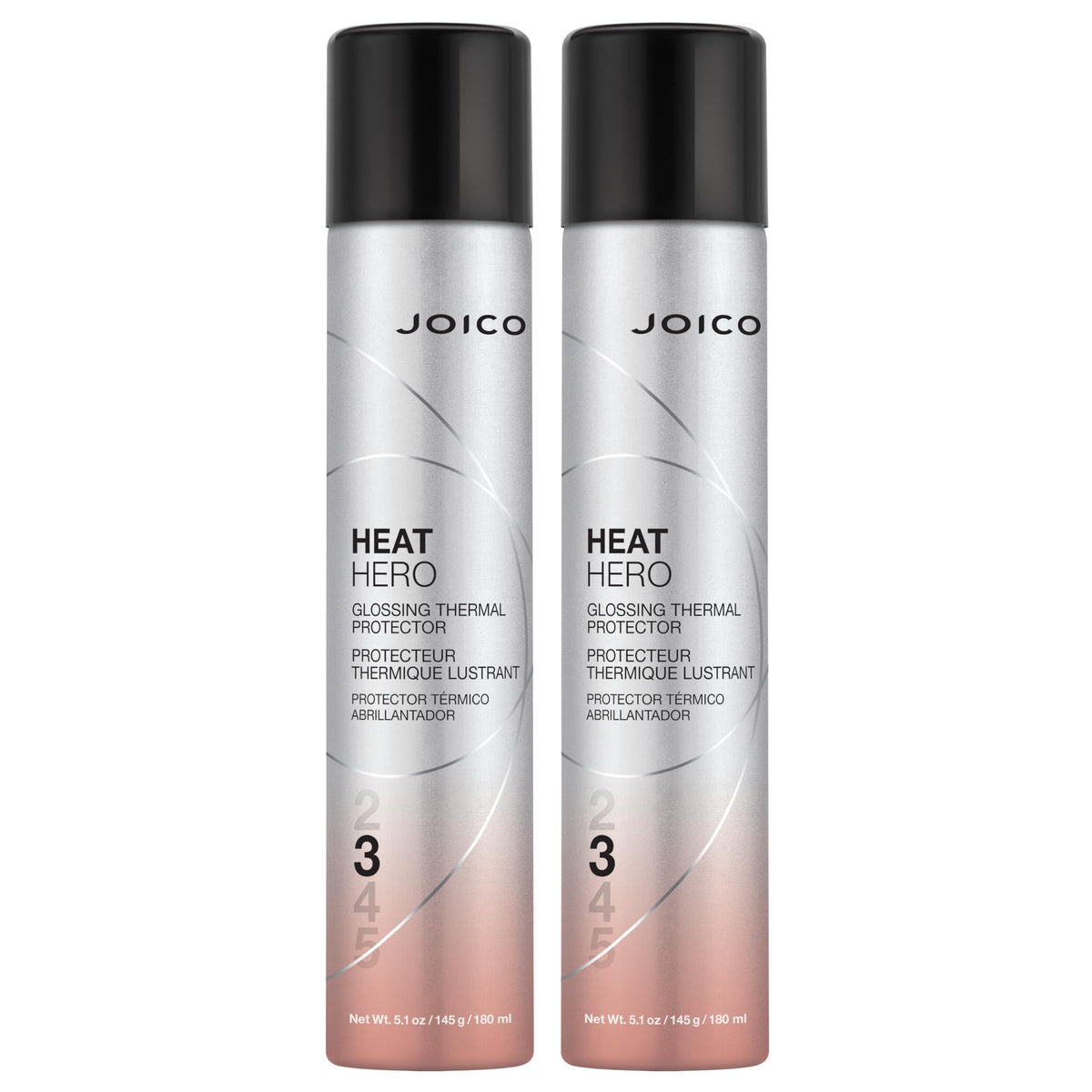 Joico Heat Hero bottle pour for easy, controlled protective application.