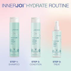 Recycled Social Plastic packaging for Joico InnerJoi Hydration bottle