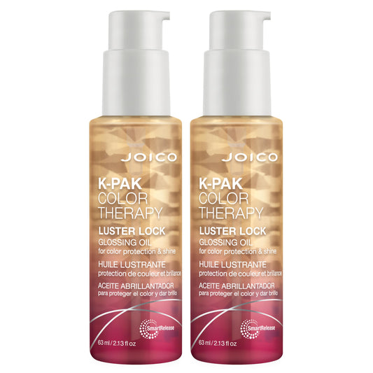 Joico K-PAK Color Therapy Luster Lock Glossing Oil front bottle for color protection