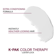 Joico K-PAK Color Therapy Luster Lock shine close-up demonstrates color vibrancy.