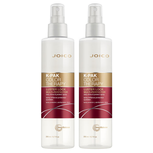 Joico K-PAK Color Therapy Luster Lock bottle front, premium protection for color-treated hair.