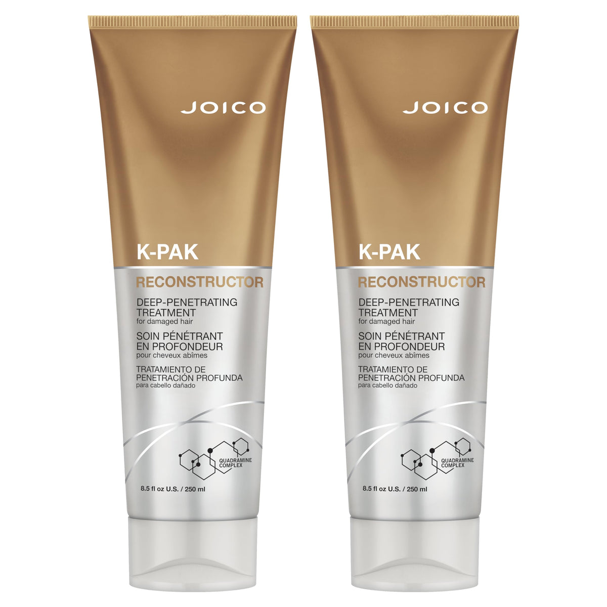 Joico K-PAK Reconstructor bottle front view for damaged hair restoration.