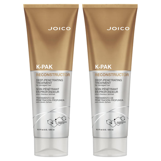 Joico K-PAK Reconstructor bottle front view for damaged hair restoration.