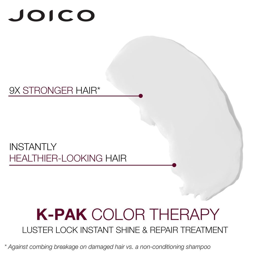 Hair appears smoother and softer with reduced frizz after use.