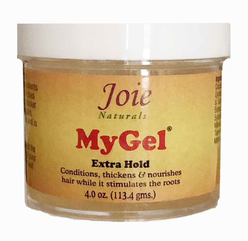 Joie Naturals MyGel hair gel jar for salon-ready braids with lasting hold