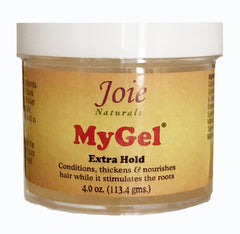 Joie Naturals MyGel hair gel jar for salon-ready braids with lasting hold