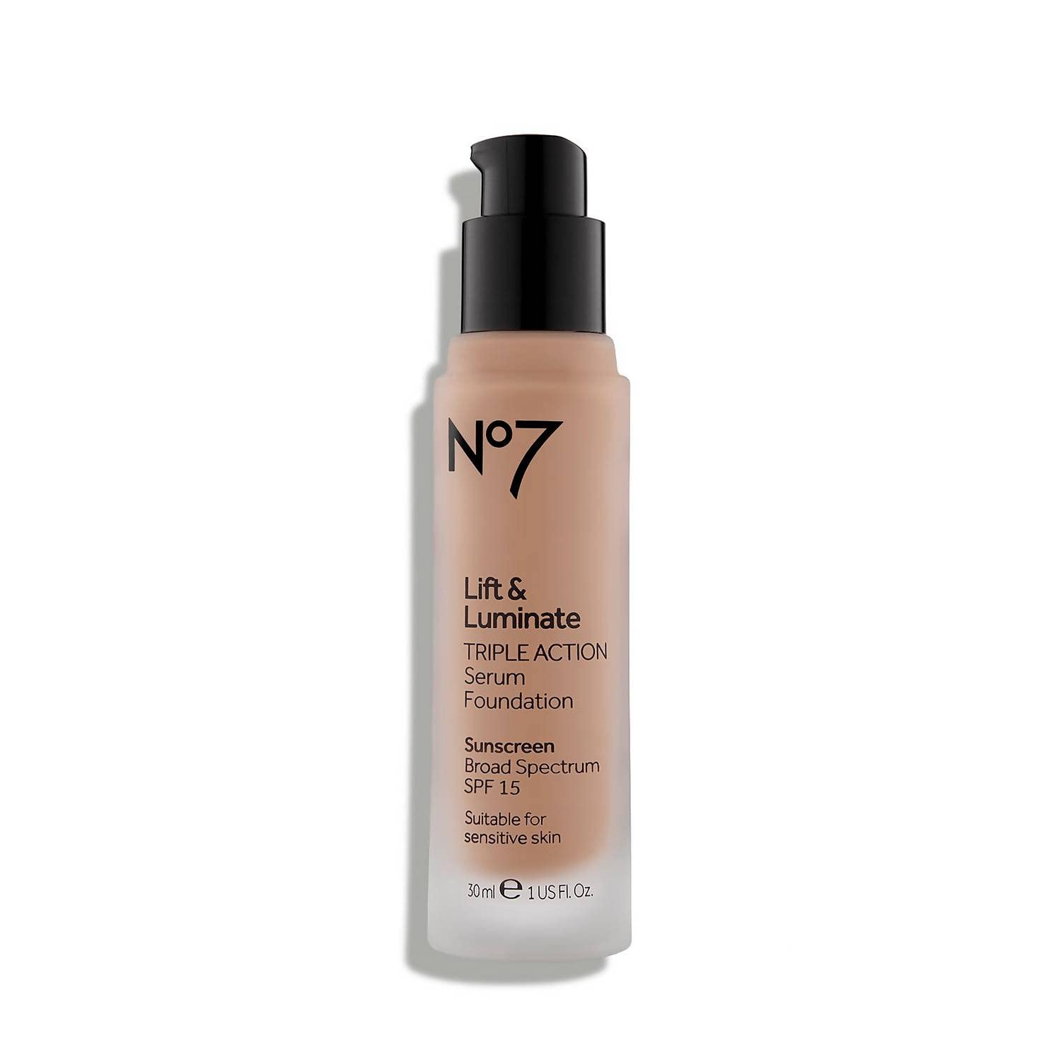 JoJo Siwa No7 Lift and Luminate pump bottle enables smooth, buildable coverage.