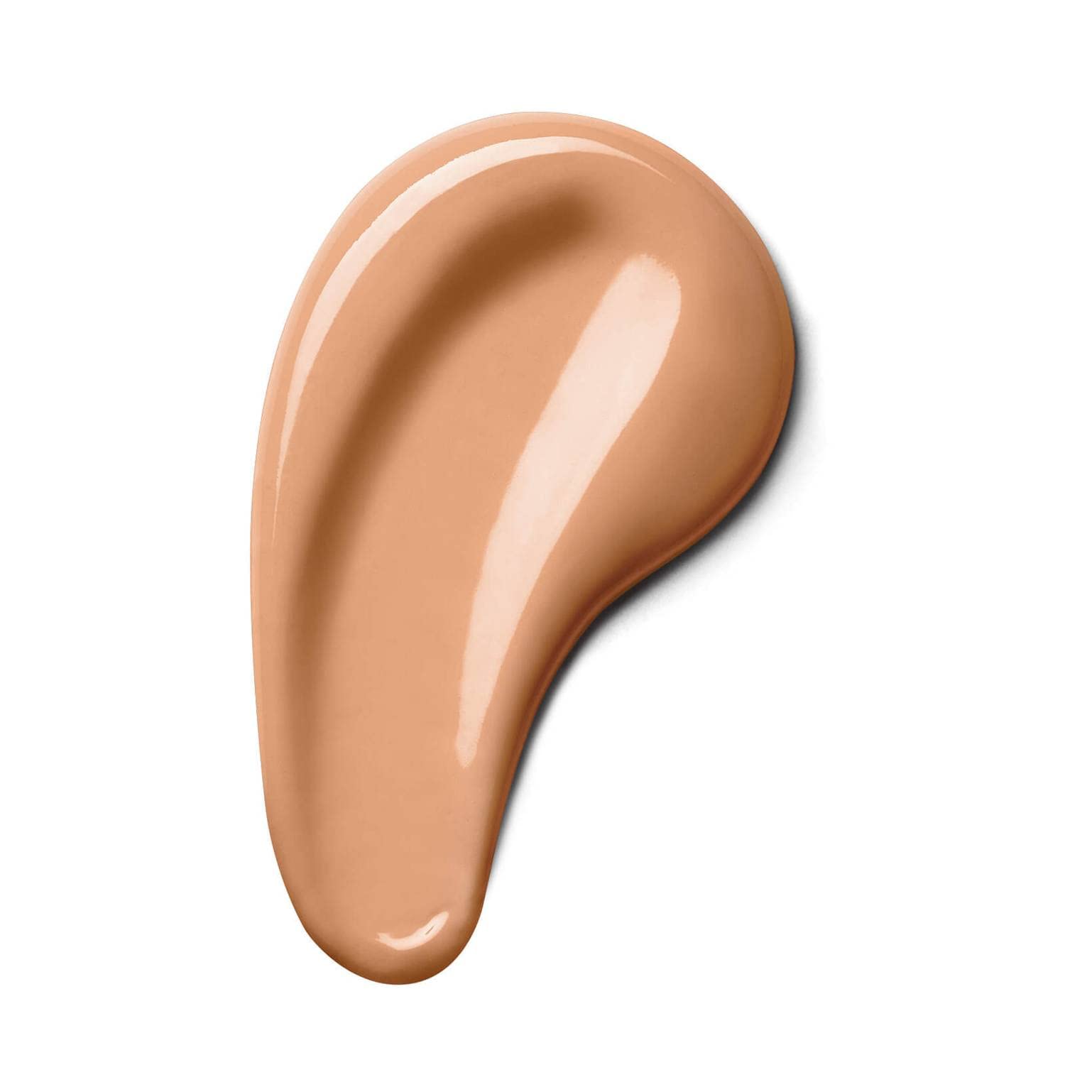 JoJo Siwa No7 foundation swatch shows warm beige with natural glow.