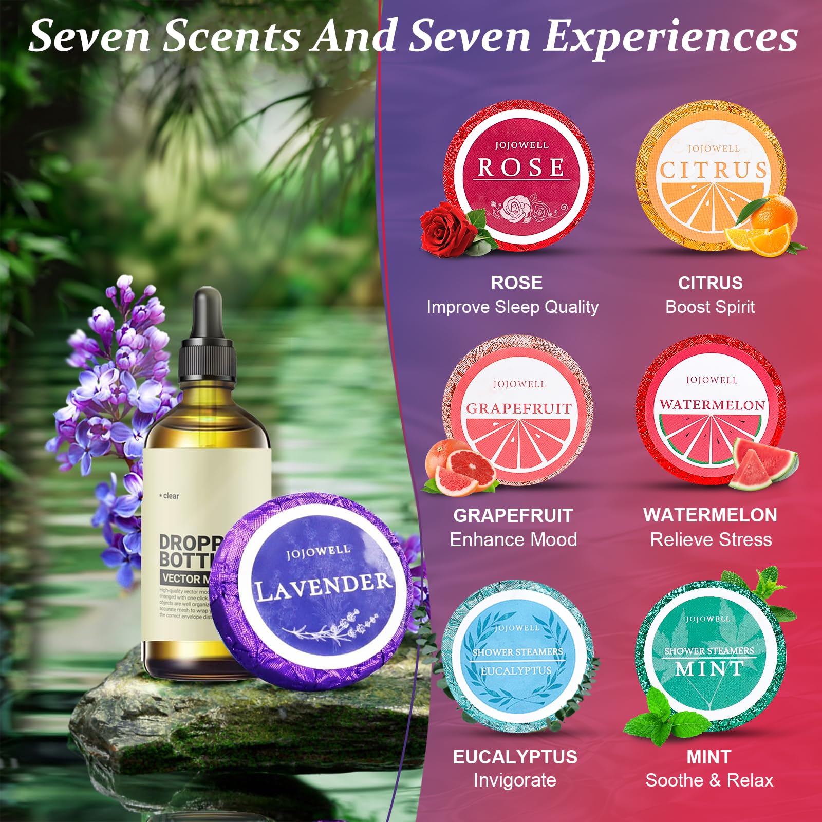 JoJowell peppermint steamer offering a refreshing, cool scent