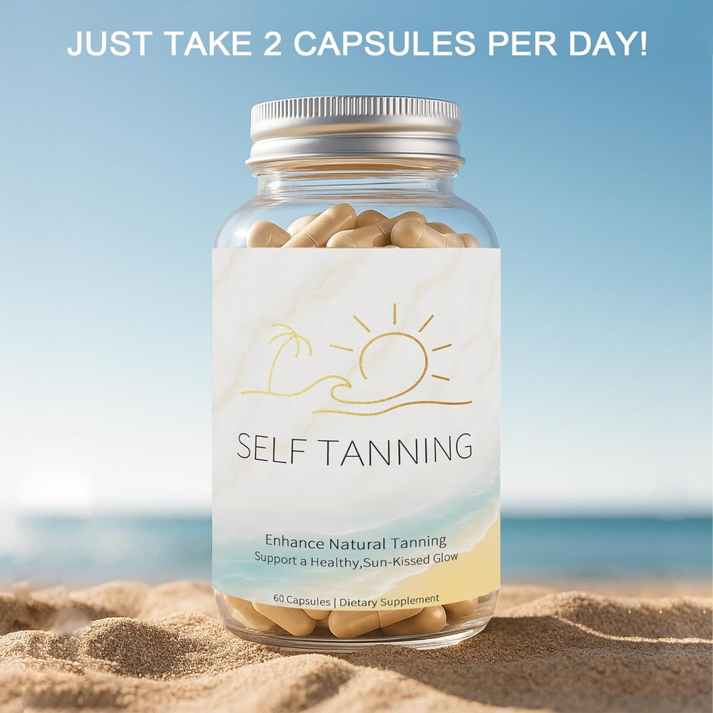 Men and women using JOKODOMUS tan pills for healthy complexion