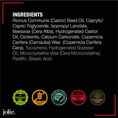 Jolie Blush Made in USA, hypoallergenic and clean ingredients.