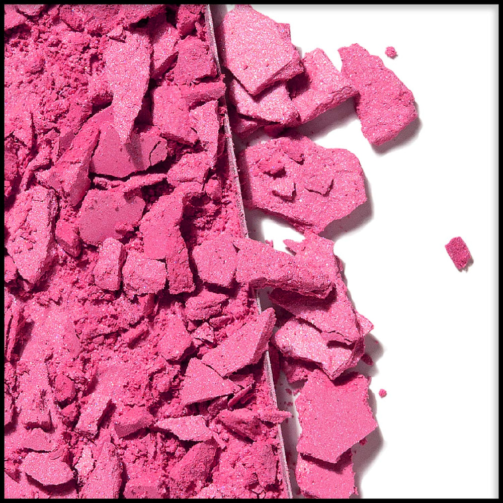 Jolie Blush travel compact and included brush for on-the-go use.