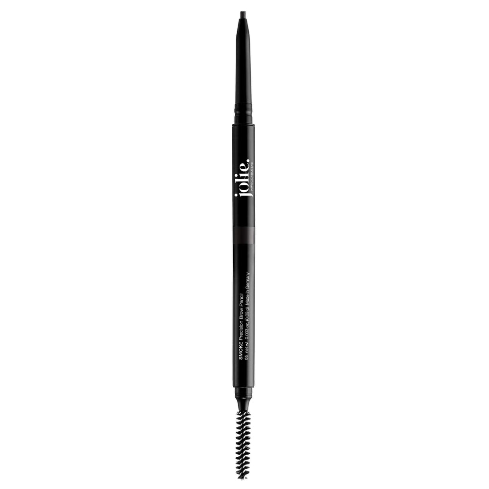 JOLIE Ultra Slim Brow Pencil Smoke 05 spoolie for effortless brow shaping.